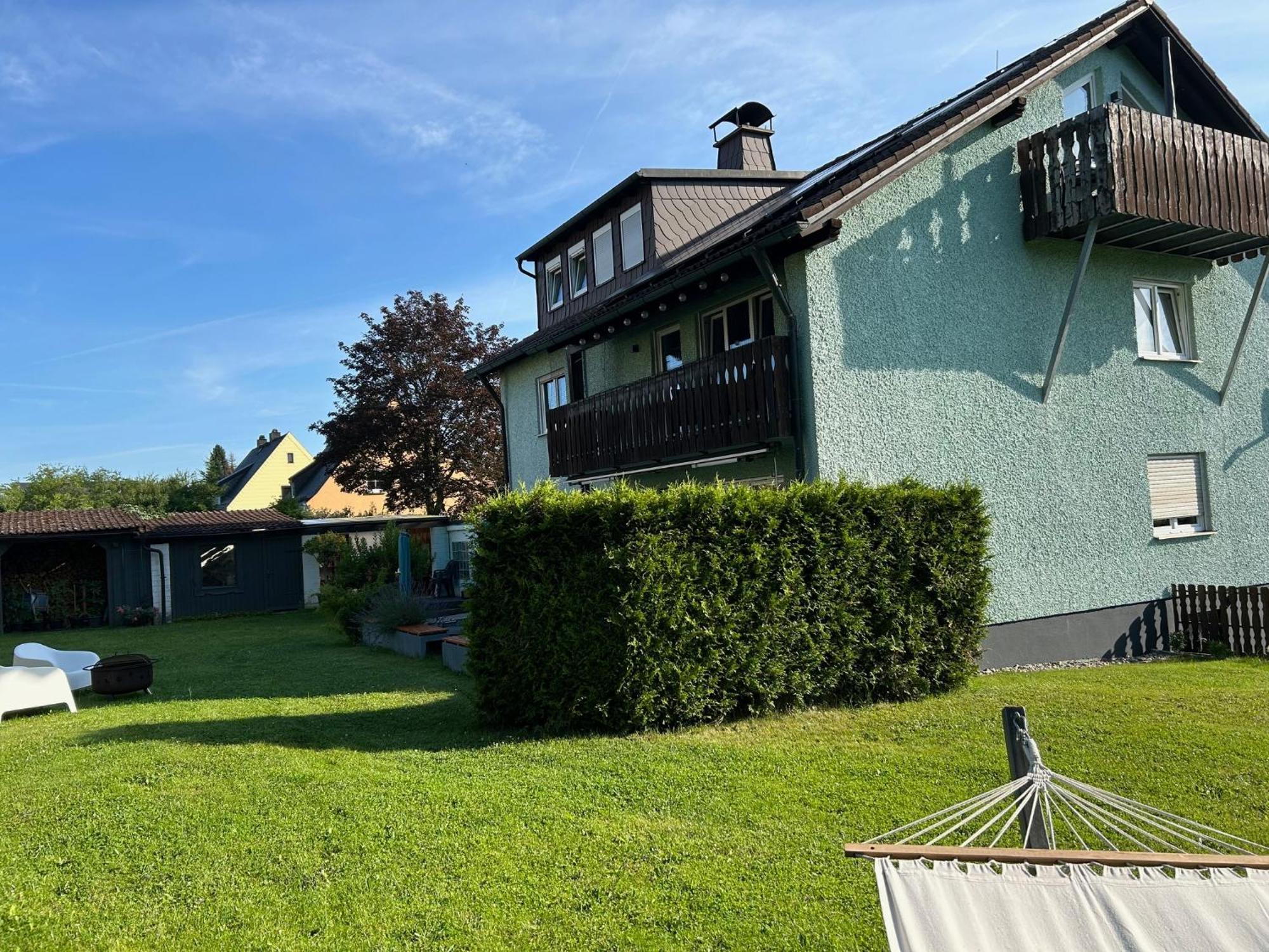 Apartment Kornbergblick Schwarzenbach an der Saale Екстериор снимка